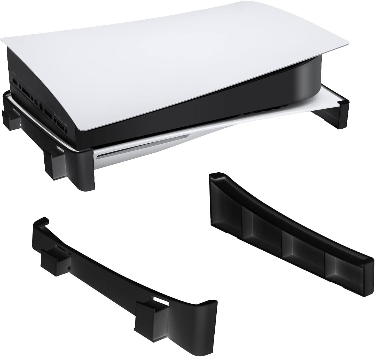 Horizontal Stand for Standard PS5 Stable Base Stand for 5 Disc...