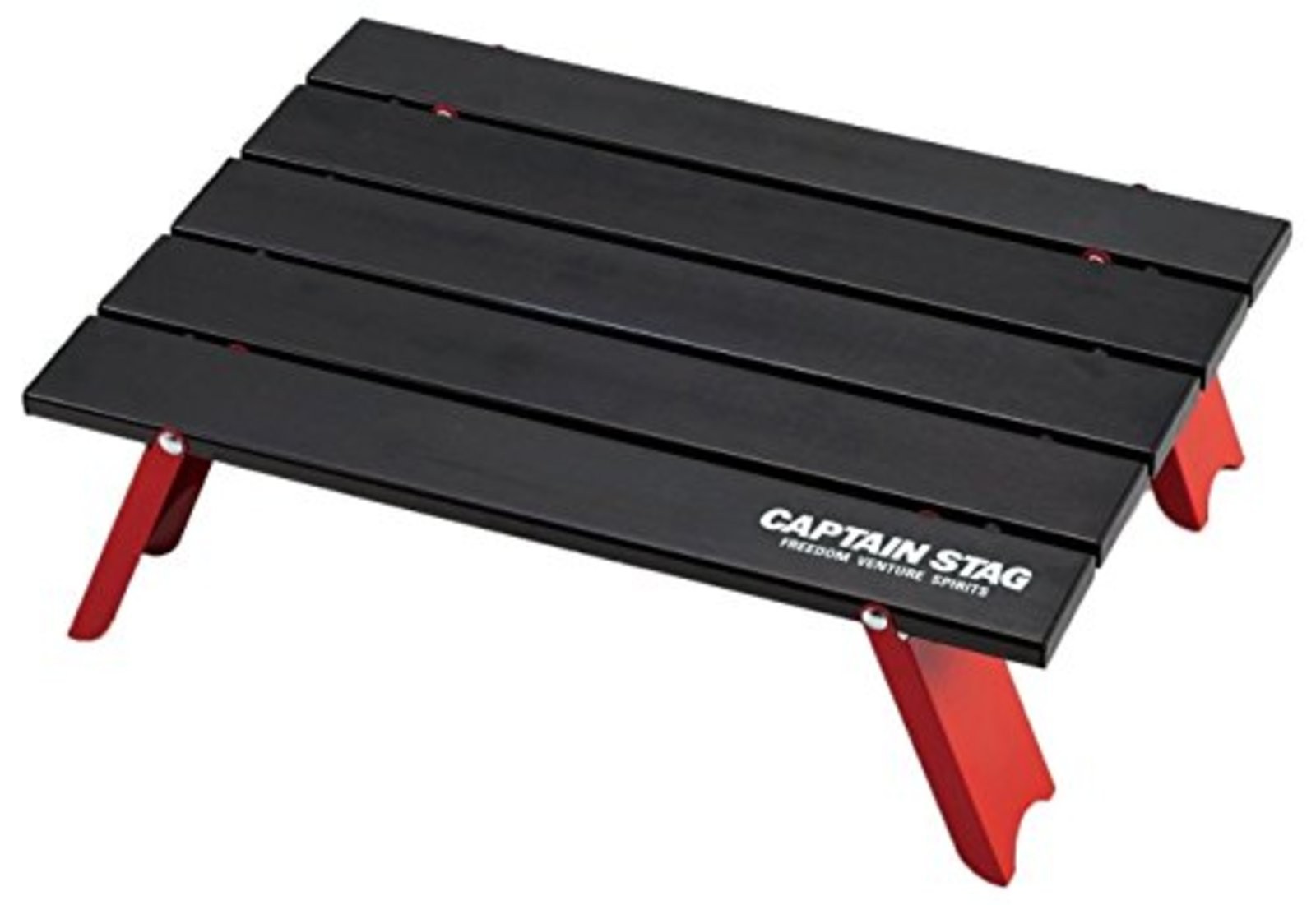 CAPTAIN STAG Compact Folding Roll Table Aluminum Black UC-520 F/S w/Tracking#