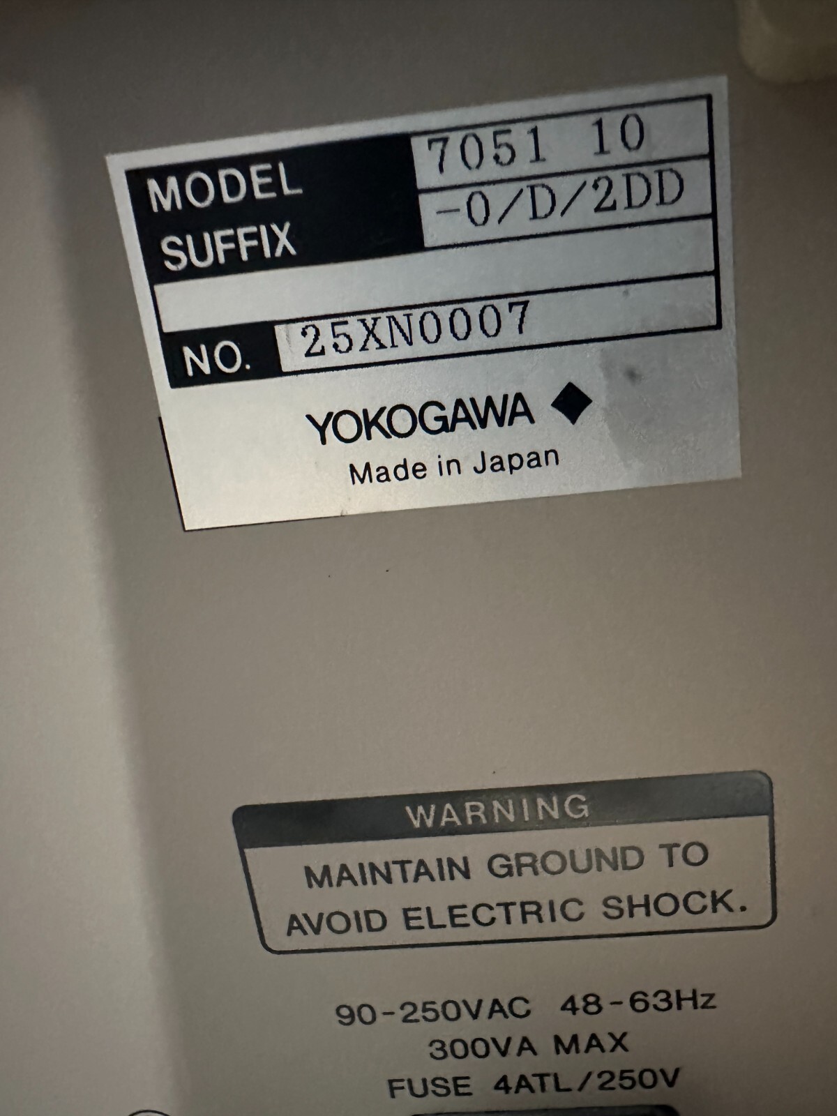 Yokogawa AG1200 10MHz 12 bit Arbitrary Waveform Generator - TESTED