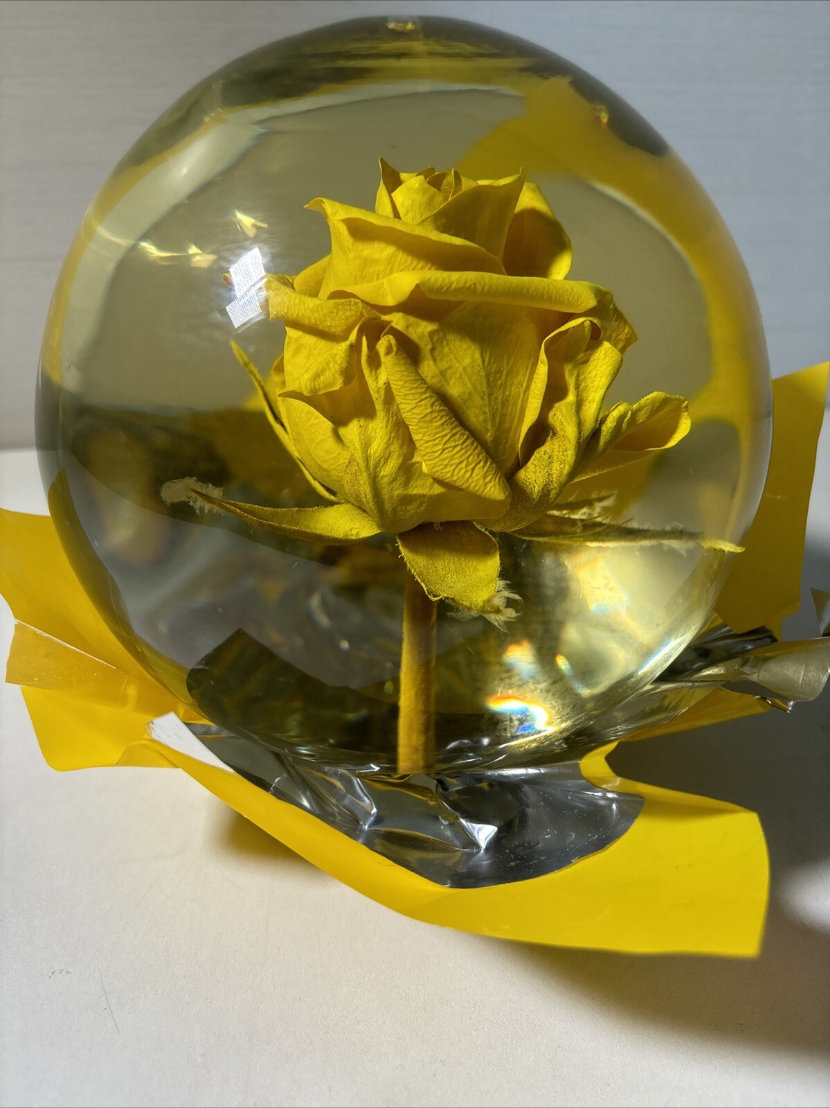 Flower Water Globe