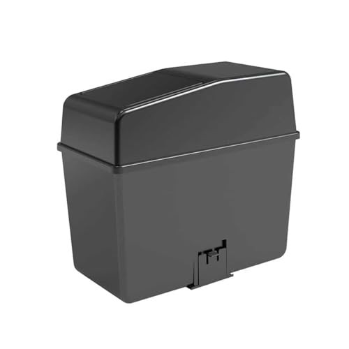 Car Trash Can, Push-Button Storage Box, Trash Can with Adjustable Bottom Clip,