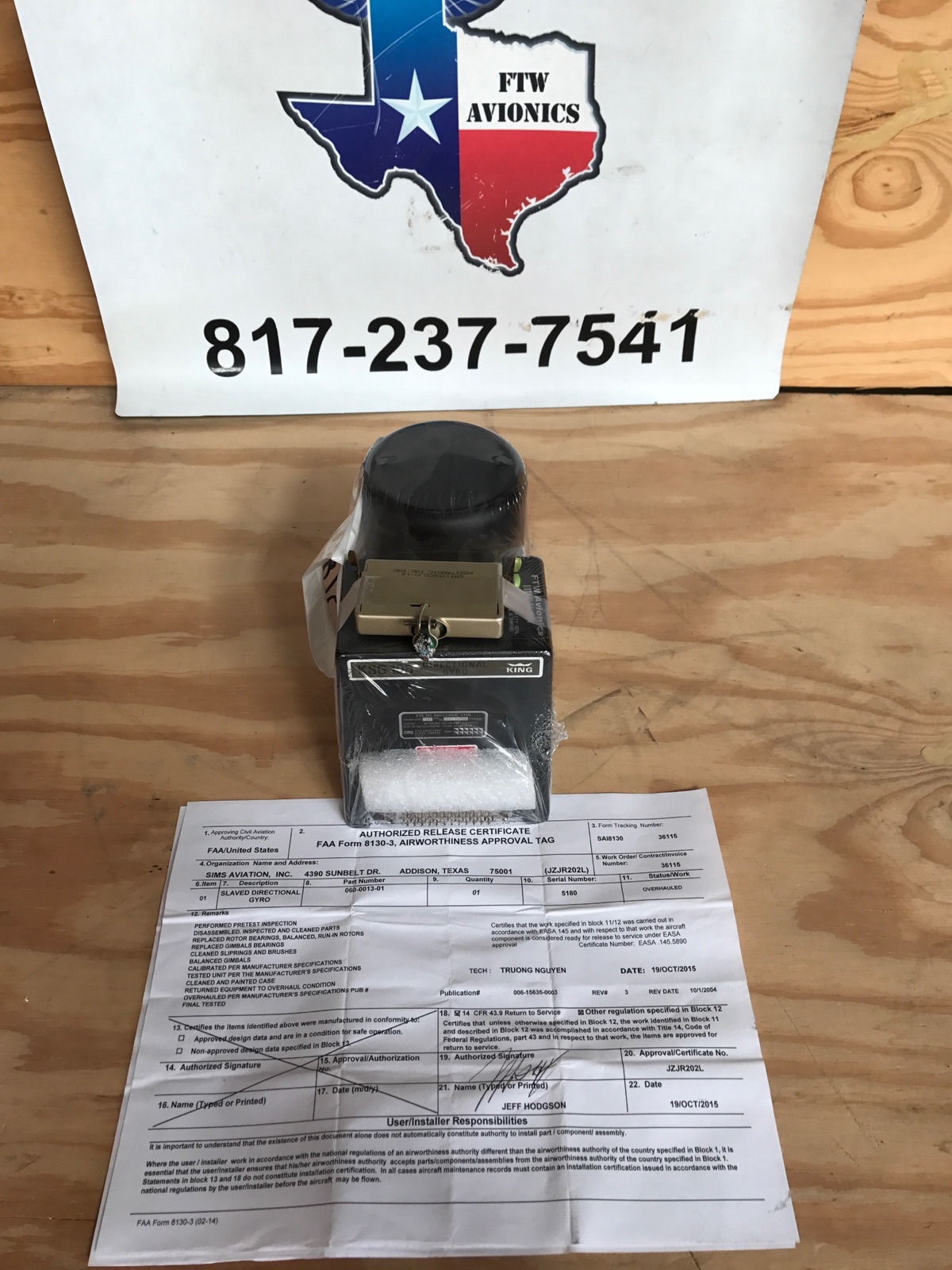 KSG105, DG, 060-0013-01, OH, 10/15