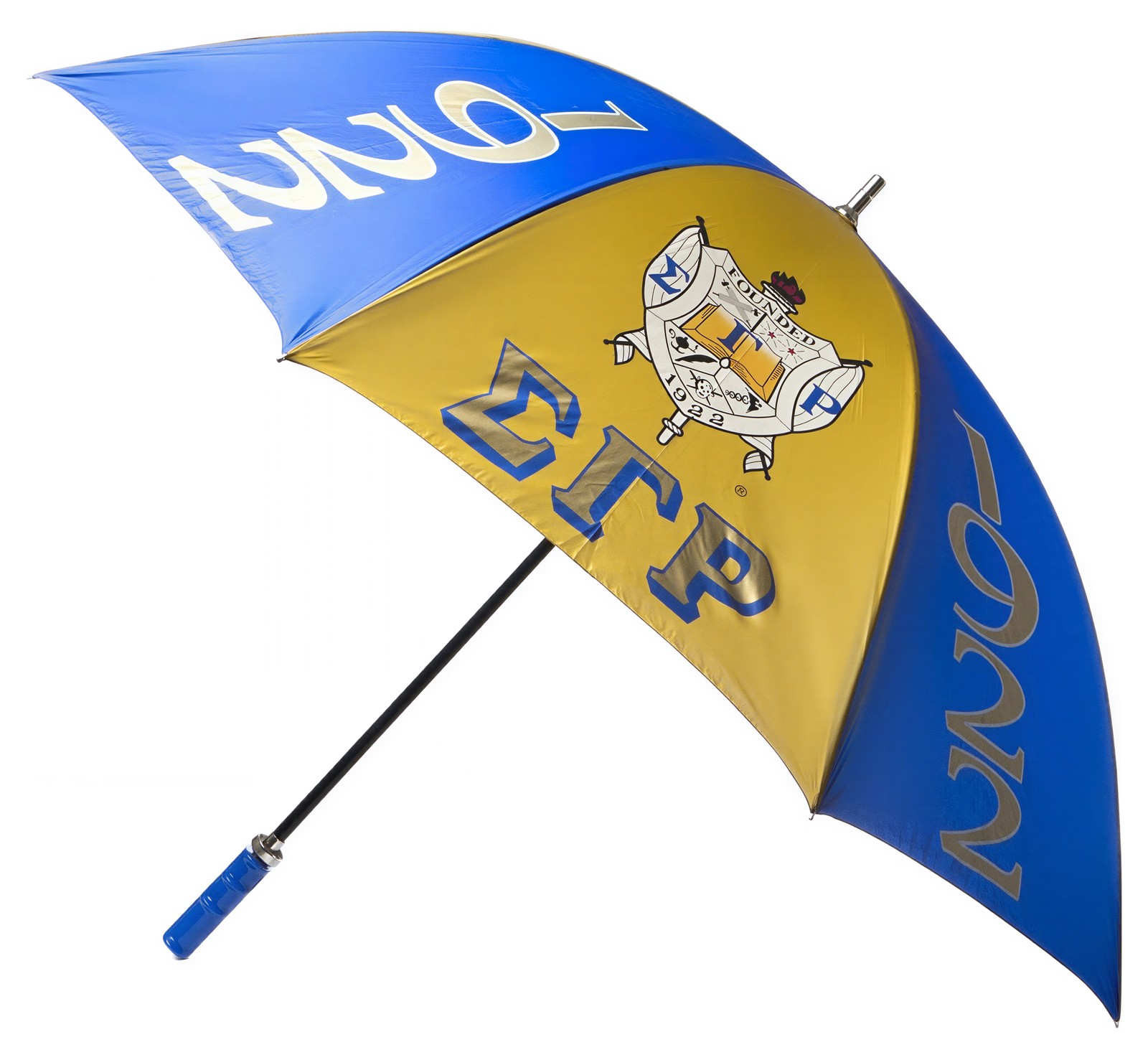 Sigma Gamma/&Gamma; Rho Jumbo Umbrella [Blue/Gold - 60"]