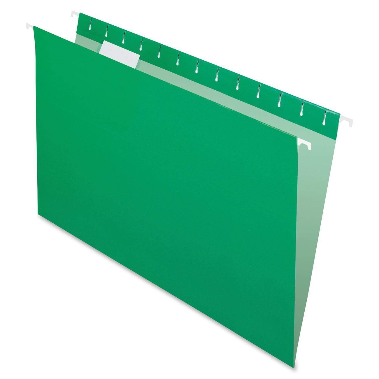 Pendaflex Recycled Hanging Folders, Legal Size, Bright Green, 1/5 Cut, 25/BX (81