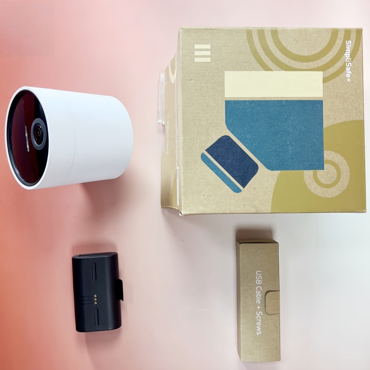 SimpliSafe Outdoor Wireless Security Camera CMOB1 1080P HD Night Vision