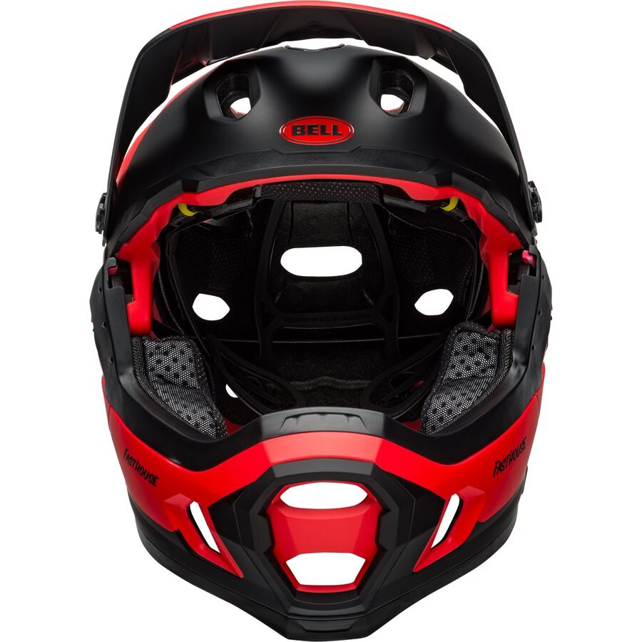 Bell Super DH MIPS Helmet - Matte/Gloss Red/Black, M NULL