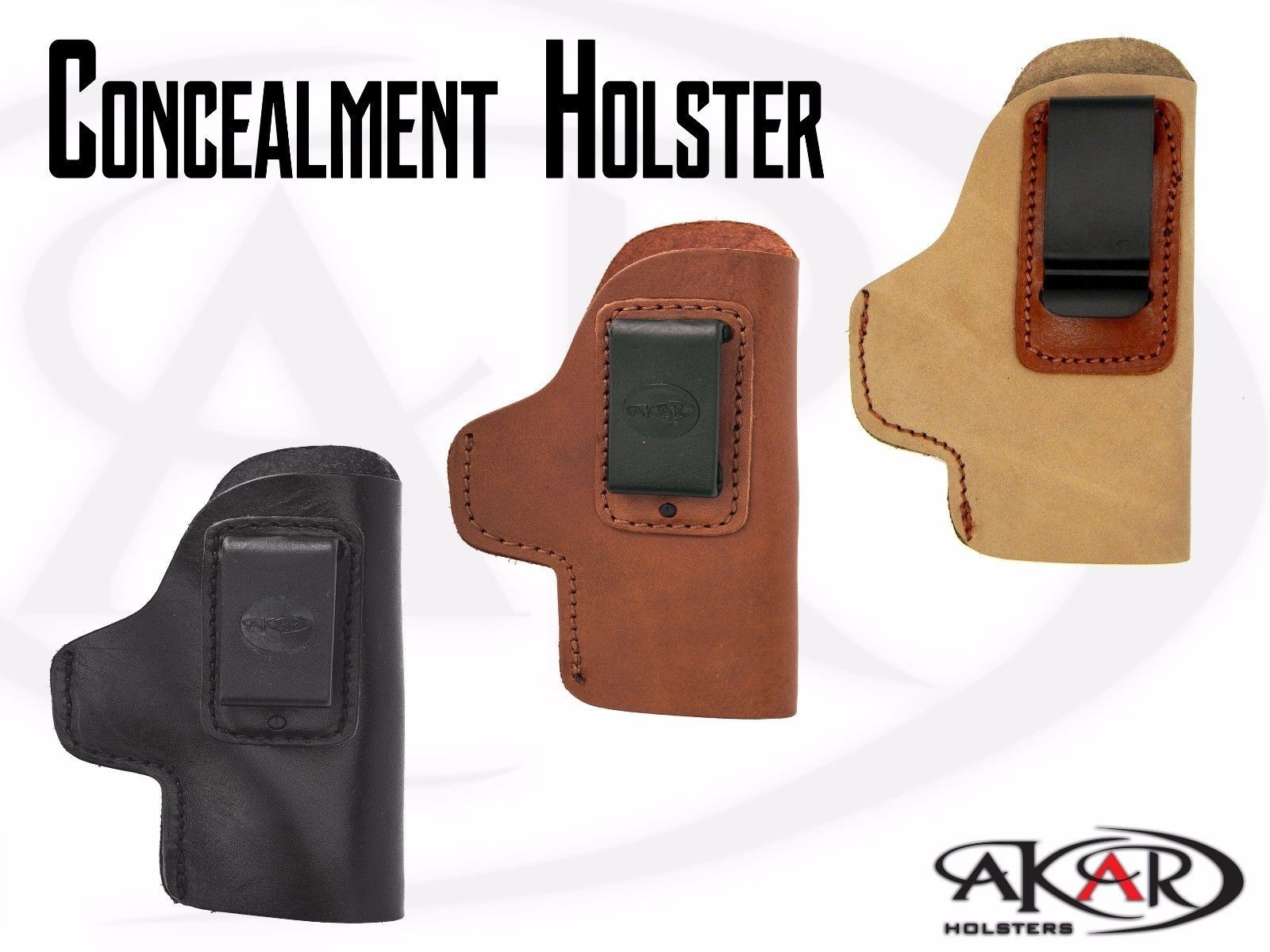 IWB CCW Leather Holster RH– Inside-the-Pants Clip-On – Canik 55 TP-9