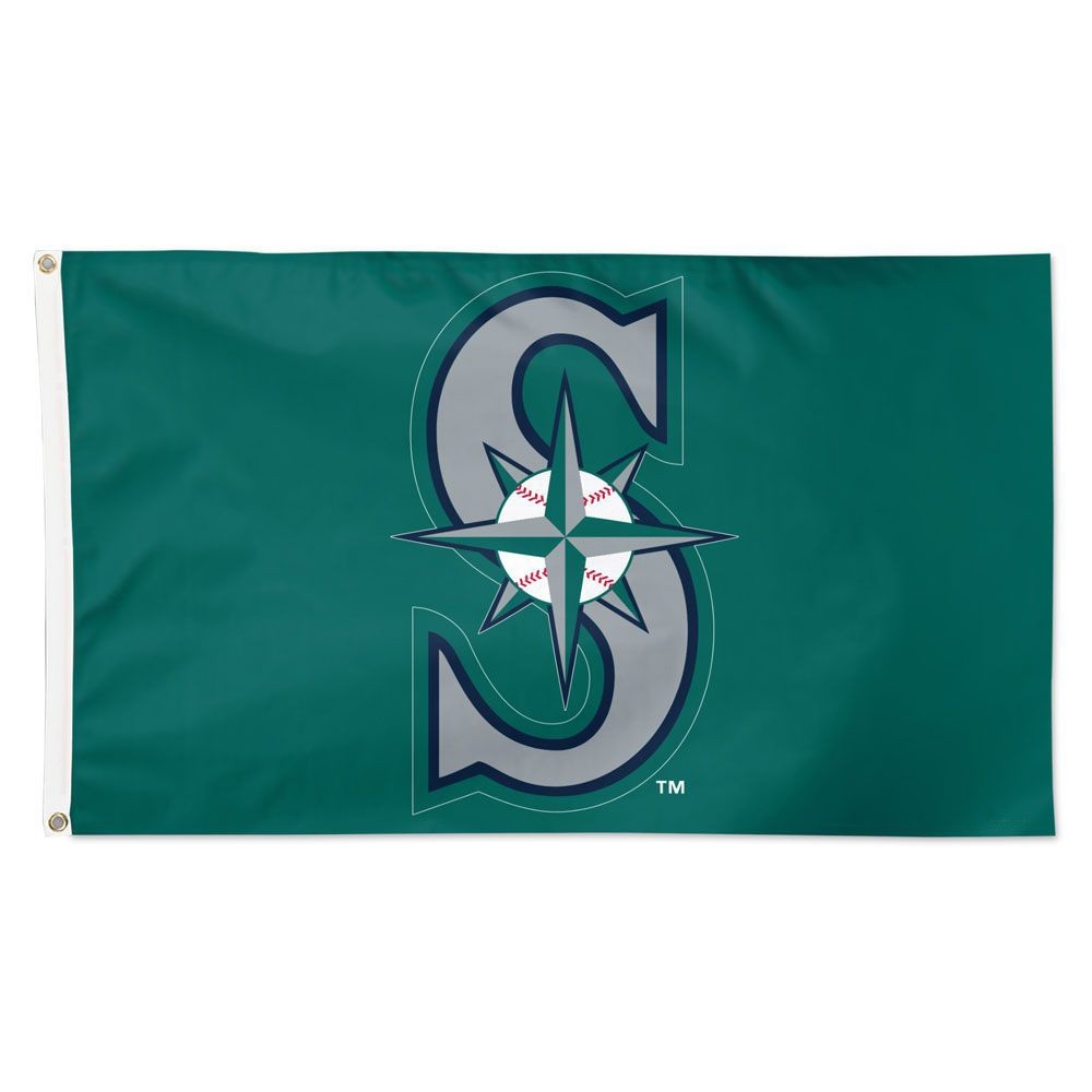 Seattle Baseball Team Memorable Green Flag 3x5 ft Mariners Souvenir Banner