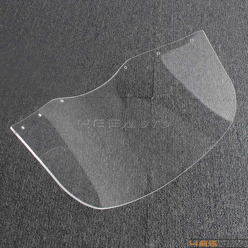 Motorcycle 11'' Headlight Windshield For Harley Dyna FXD FXDL FXDC Softail FXLRS