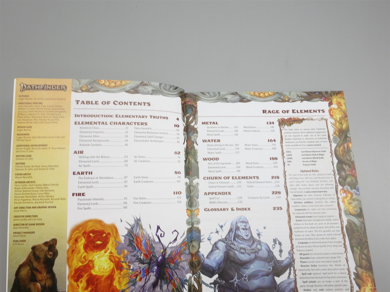Pathfinder: Rage of Elements (2nd Edition Paizo)