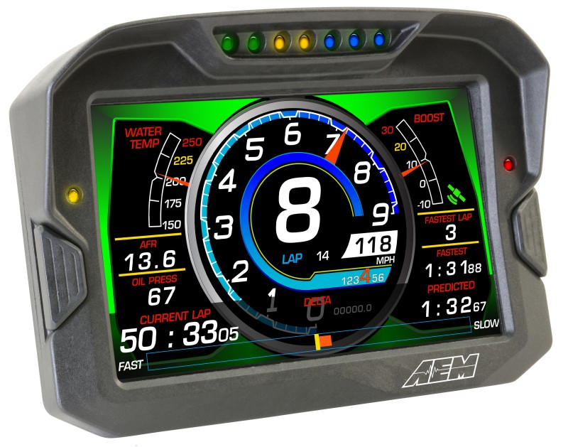 AEM 30-5702 CD-7G Carbon Digital Dash Display