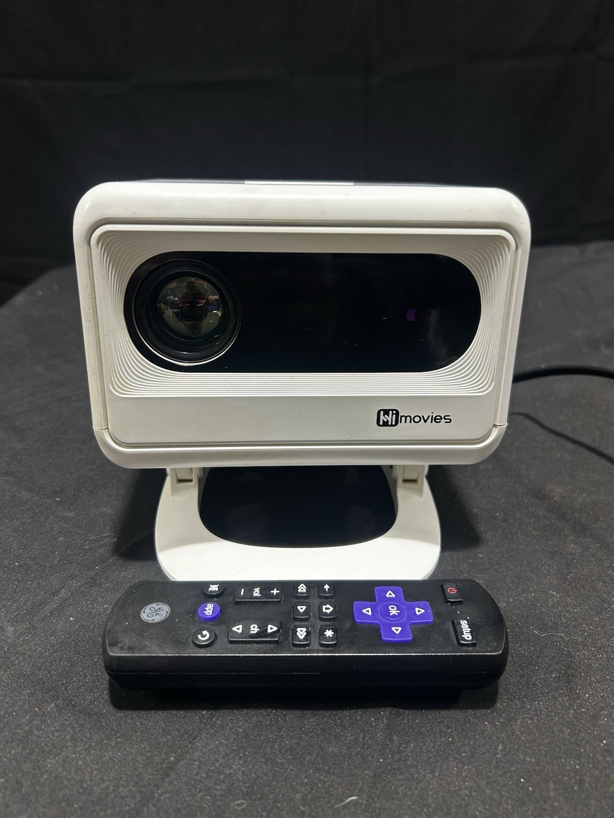 Himovies Projector, Mini Projector with WiFi and Bluetooth