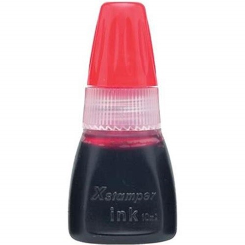 Xstamper Refill Ink 10 ml - Oil Based - Single Bottle - Various Colors