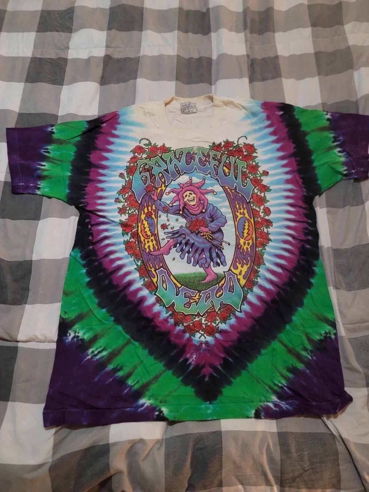 VTG Grateful Dead 1993 The Endless Tour Seasons of the Dead shirt tie dye XL