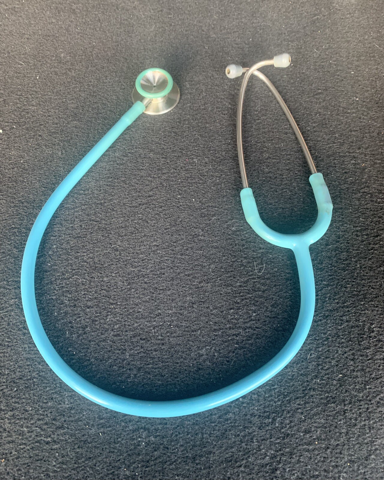 Vintage Labtron Lightweight Stethoscope Light Blue