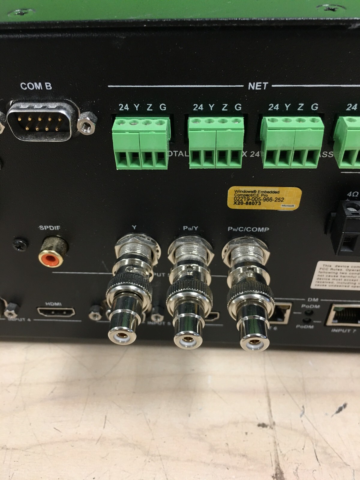 Crestron DMPS3-300-C Digital Media Presentation System W/RACK EARS