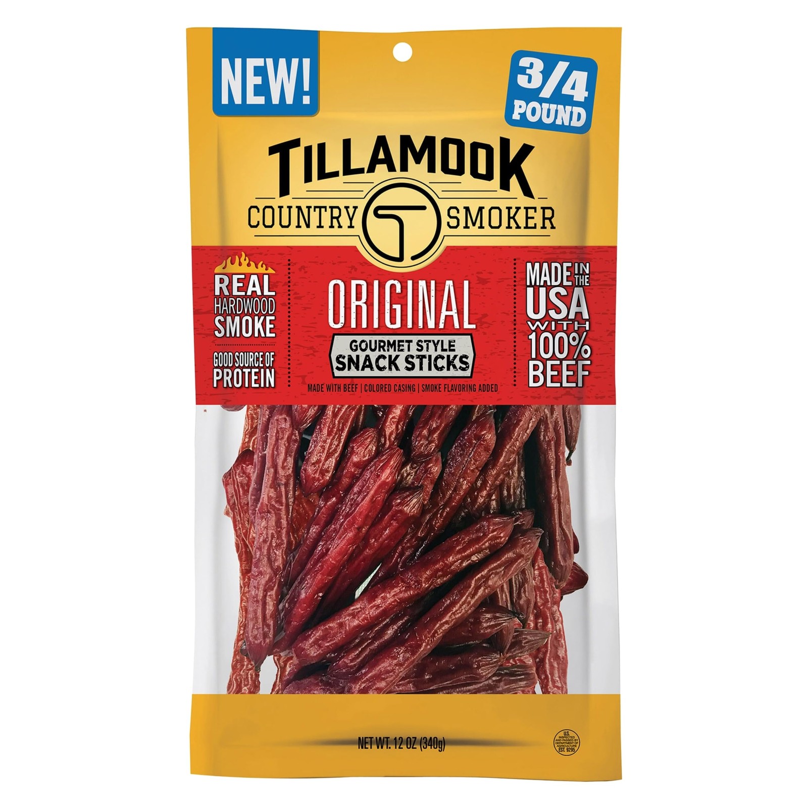 Tillamook Country Smoker Real Hardwood Smoked Sausages, 12 Ounce (Pack of 1)