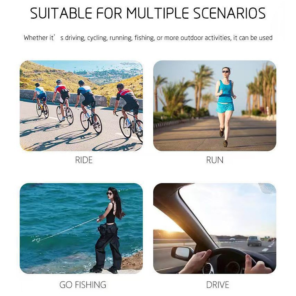 2025 Video Recording Eyewear/Sunglasses Smart Glasses Wireless Bluetooth Headset