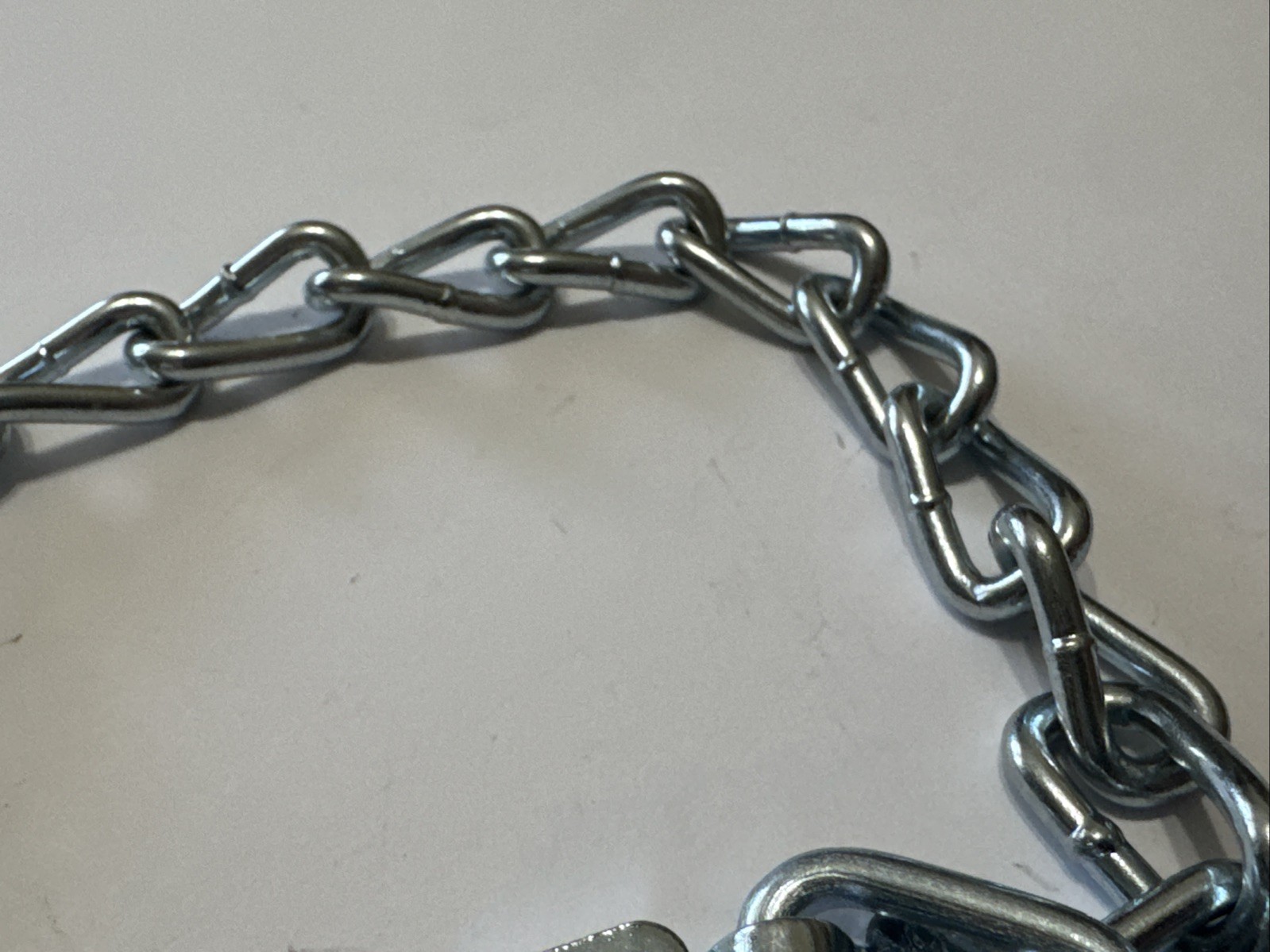 Master Lock Chain, 9" Zinc Heavy Duty 71CH