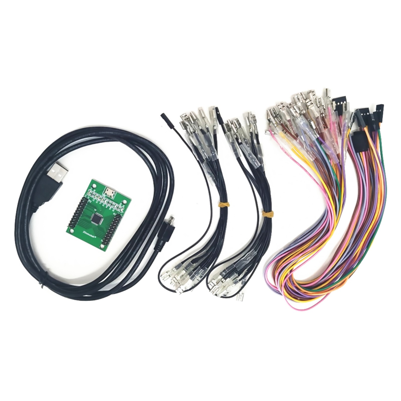 Arcade Encoder to USB Controller 187  Wiring 2 Players DIY Kit For Mame PC PS3 D