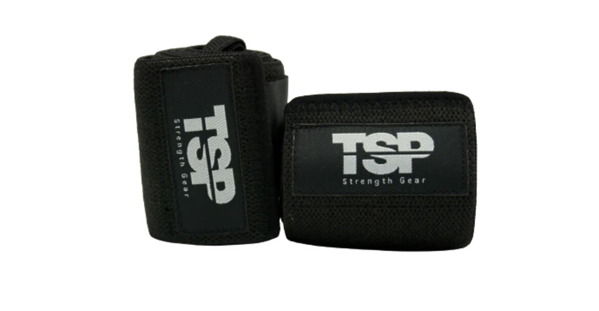 TSP Powerlifting Wrist Wraps | 20” | Weightlifting Gym Workout
