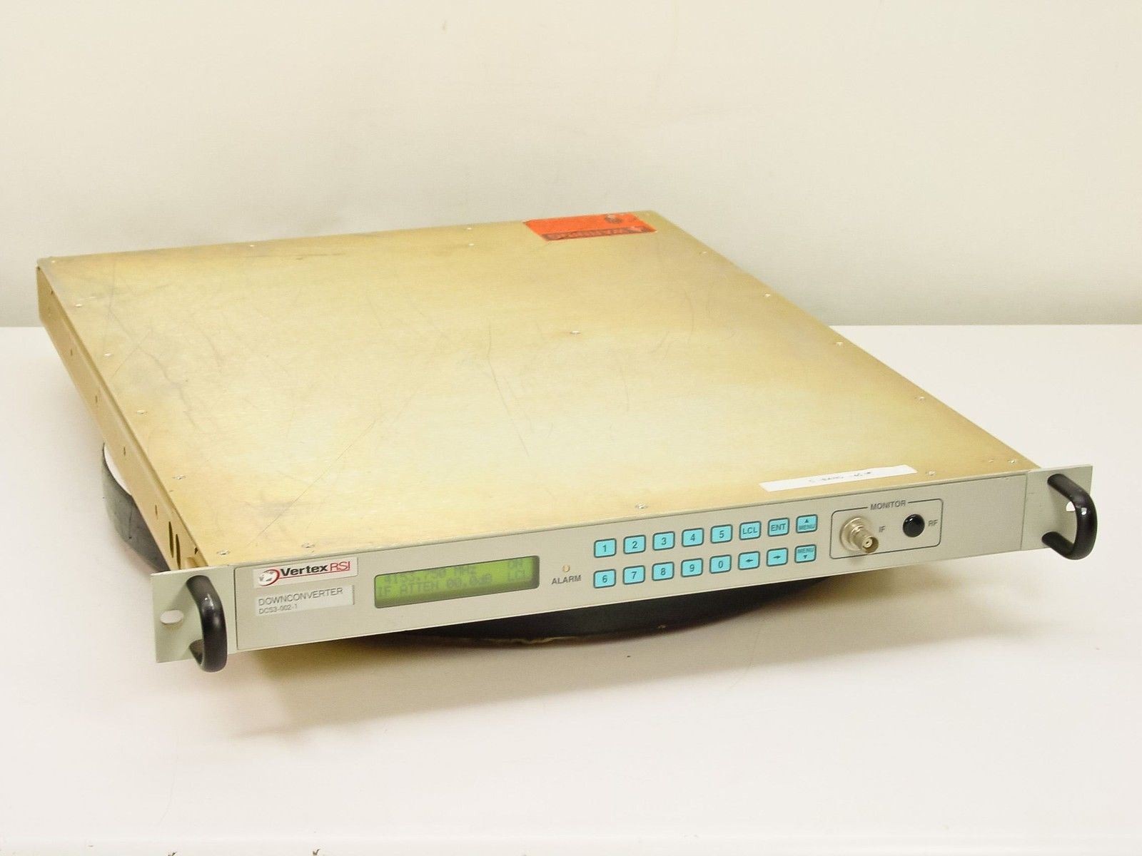 Vertex RSI DCS3-002-1-243 C-Band Downconverter 4372.5-5258.5 MHz Satcom 1U