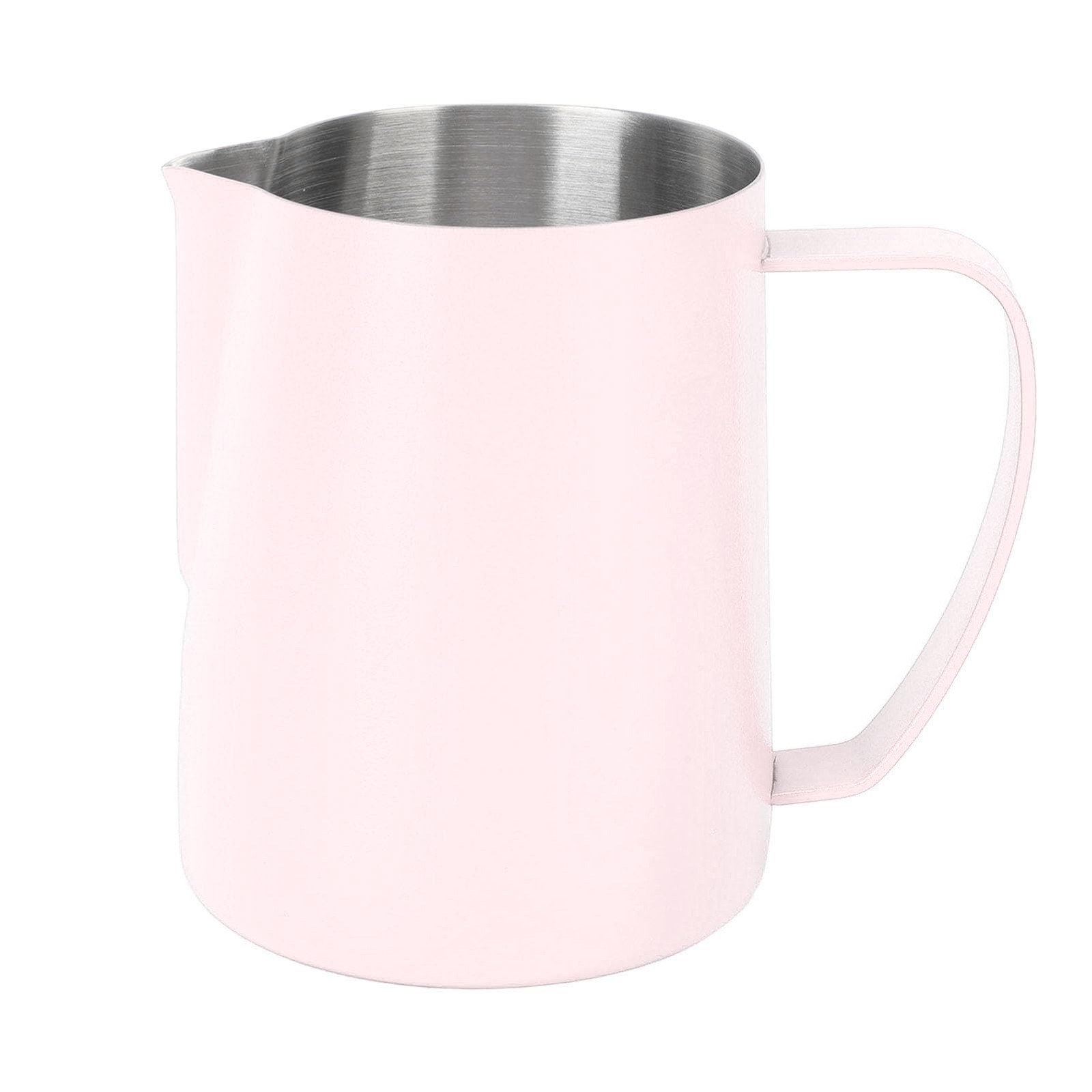 Milk Frothing Pitcher 20oz (600ml) – Stainless Steel Latte Art Pitcher with I...