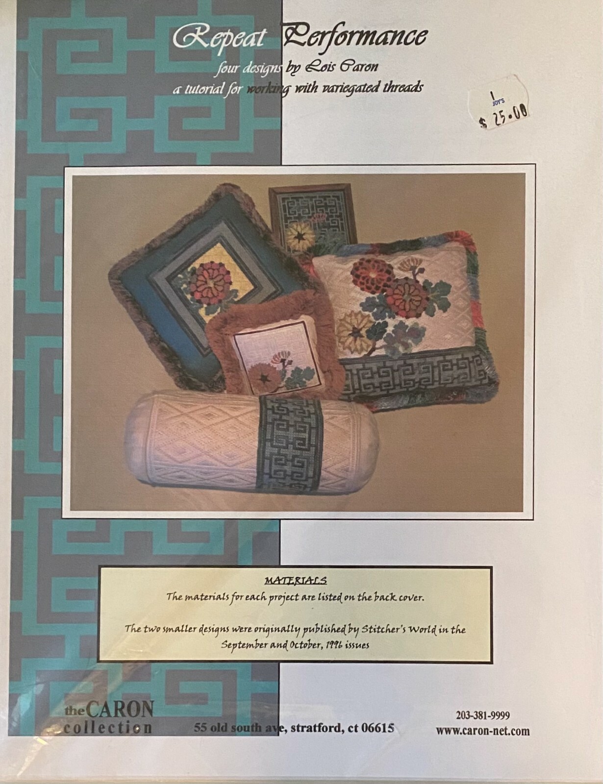 Needlepoint Chart-Caron Collection, Repeat Performance  FREE SHIP