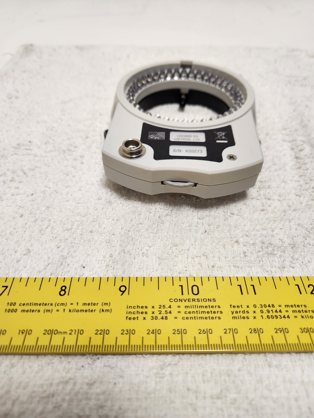 UNITRON LED3000 LED-3000 Ring Light **Like New Condition**