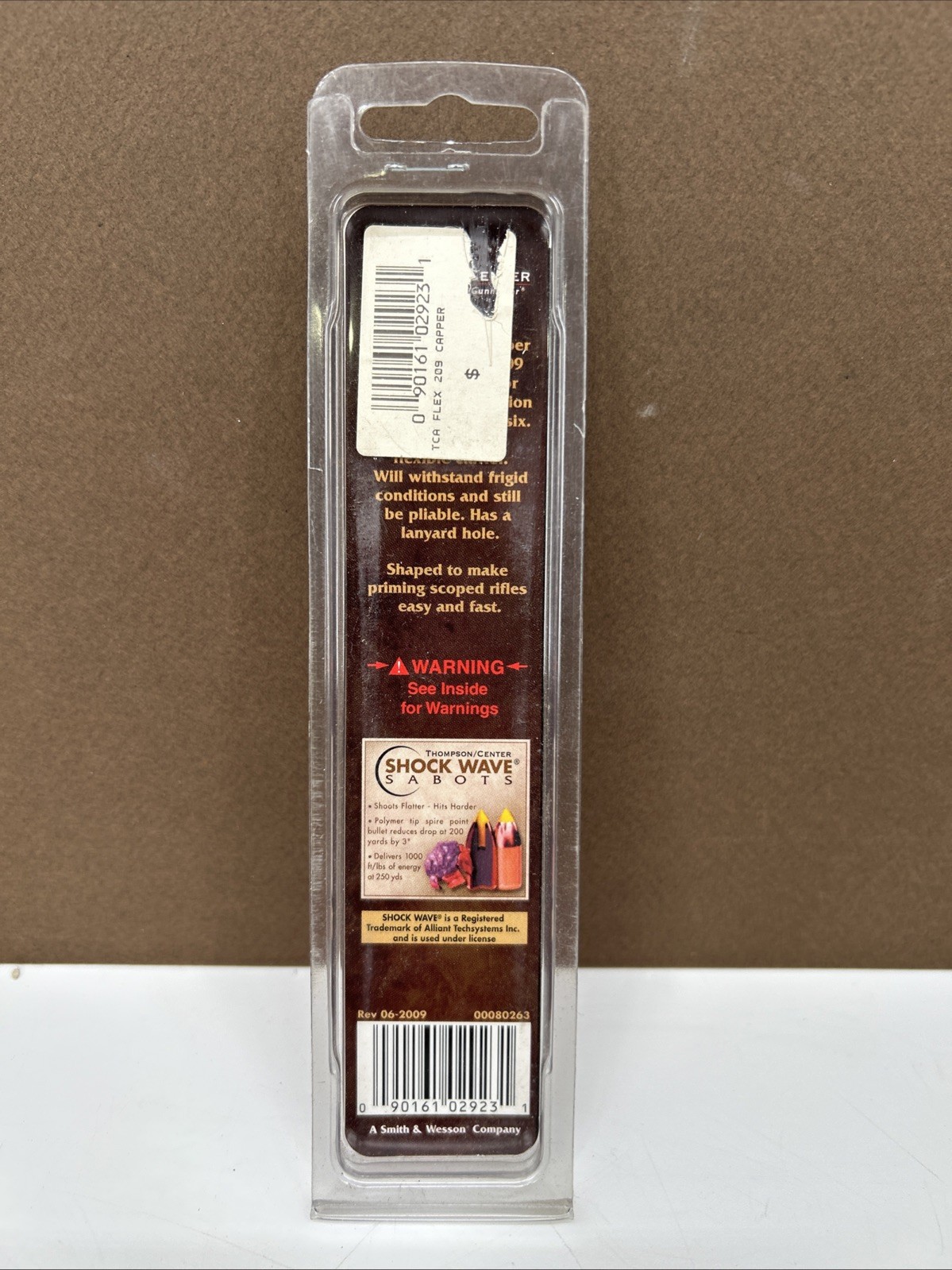 Thompson Center Arms 209 Flex Red Flex Design Rifle capper MUZZLELOADER