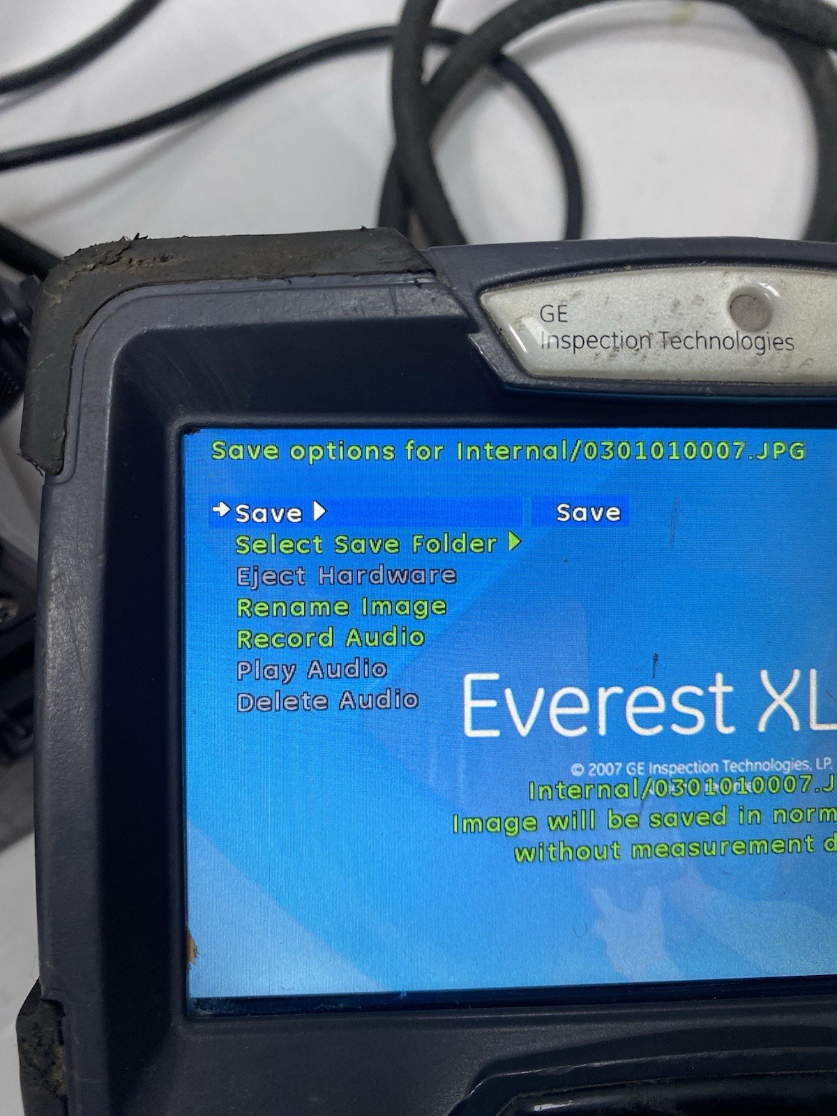GE Inspection Technologies Everest XLG3 (without Camera Probe)