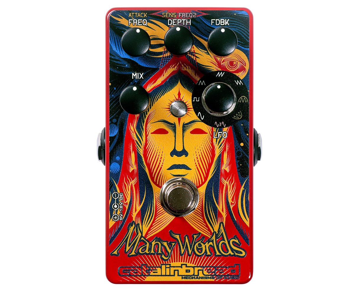 Catalinbread Many Worlds Phaser + 2x Gator Patch Cable 3 Pack