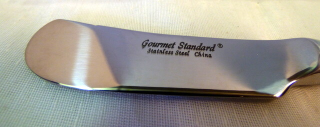 One  7” Butter Knife Gourmet Standard Stainless Steel Flatware