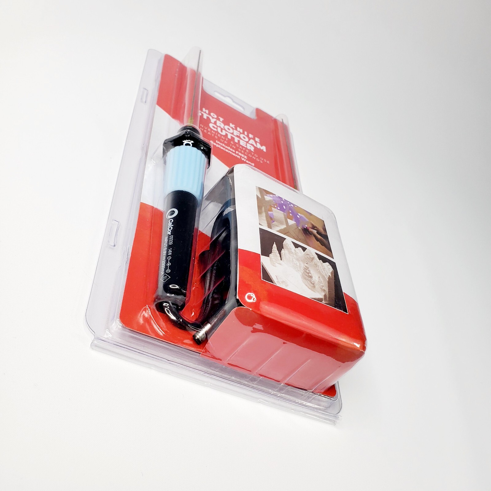 Hot Knife Styrofoam Cutter With Extra Replacement Wand