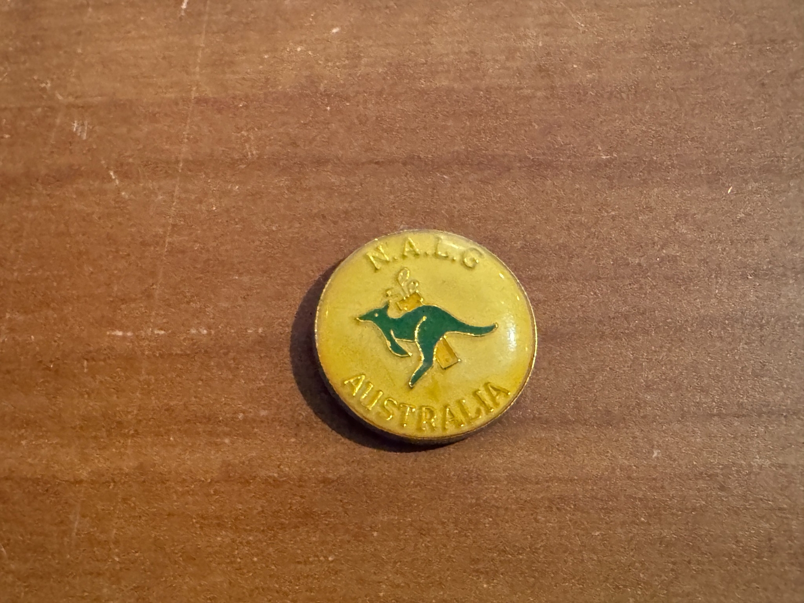 Vintage National Assoc. of Left-handed Golfers - Australia (NALGA) Flat Marker