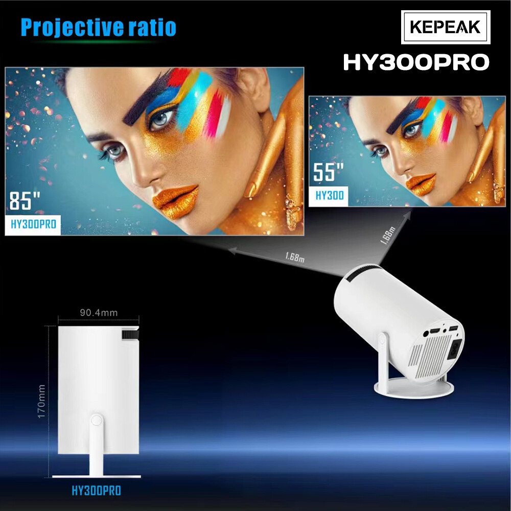 4K Mini Proyector Para Moviles Celular 5G Wifi Bluetooth Android Y Ios Iphone US