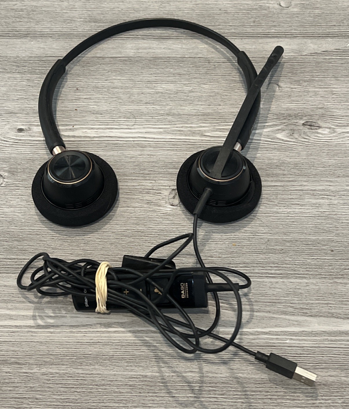 Plantronics EncorePro HW525 On Ear USB Binaural Headset w/ DA90 Audio