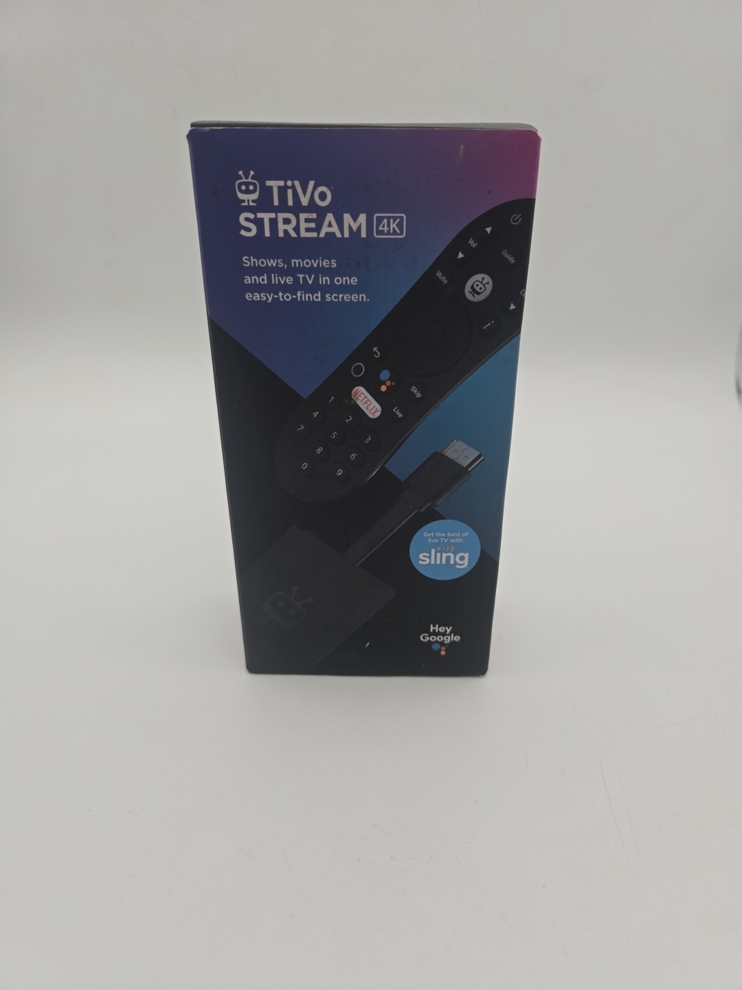 TiVo Stream 4K Media Streamer & Remove Black BRAND NEW  Sealed