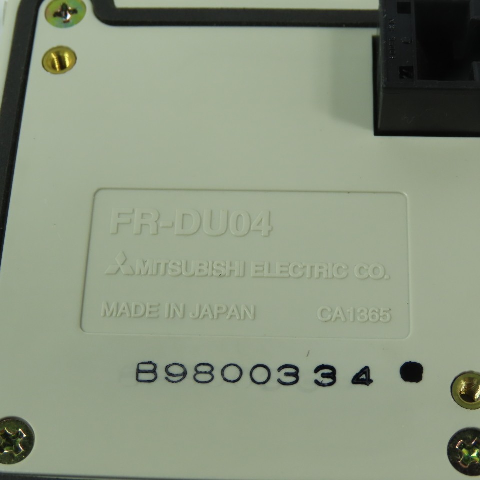 Mitsubishi FR-DU04 Inverter Control Panel Interface