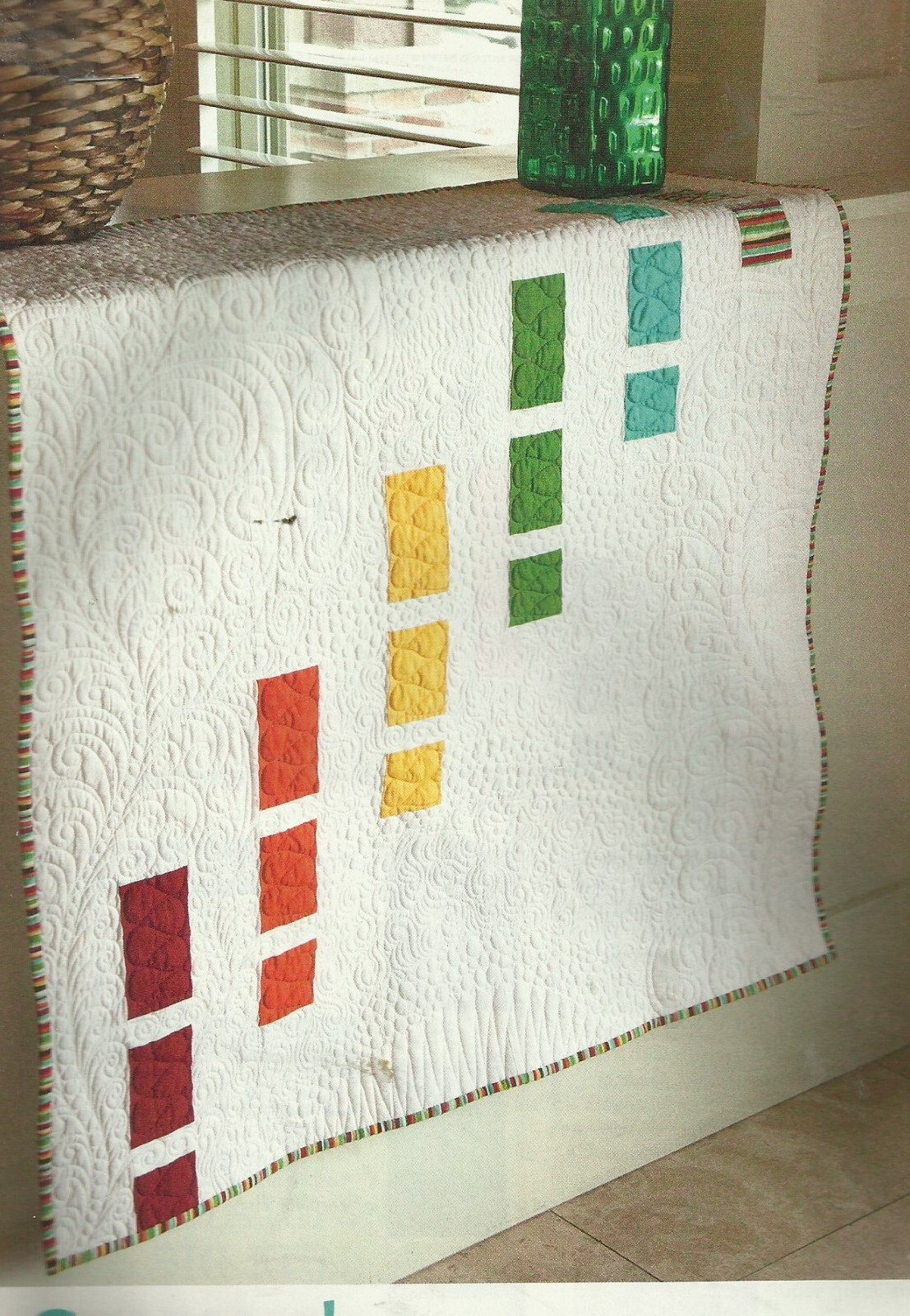 B0609 SWATCHES  QUILT PATTERN/INSTRUCTIONS
