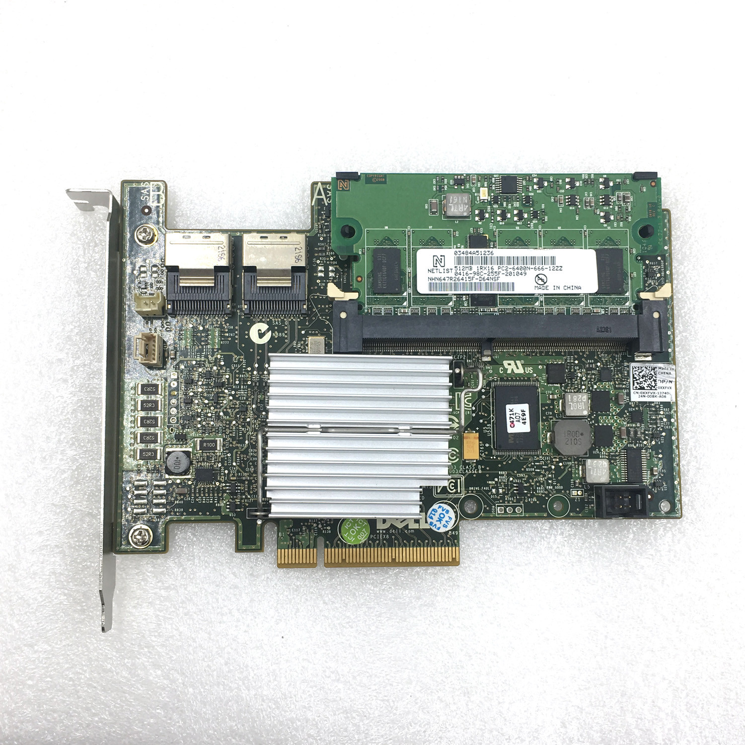 Dell Perc H700 512MB CACHE PowerEdge Server  6Gbps SAS Raid Controller