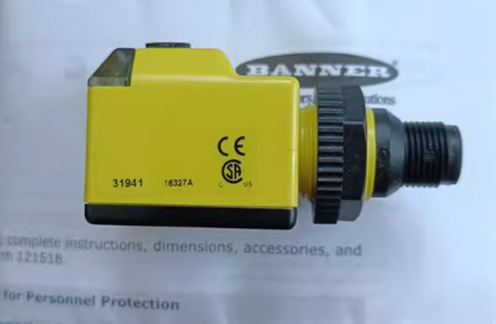 NEW Banner Q25SP6FF100Q Module