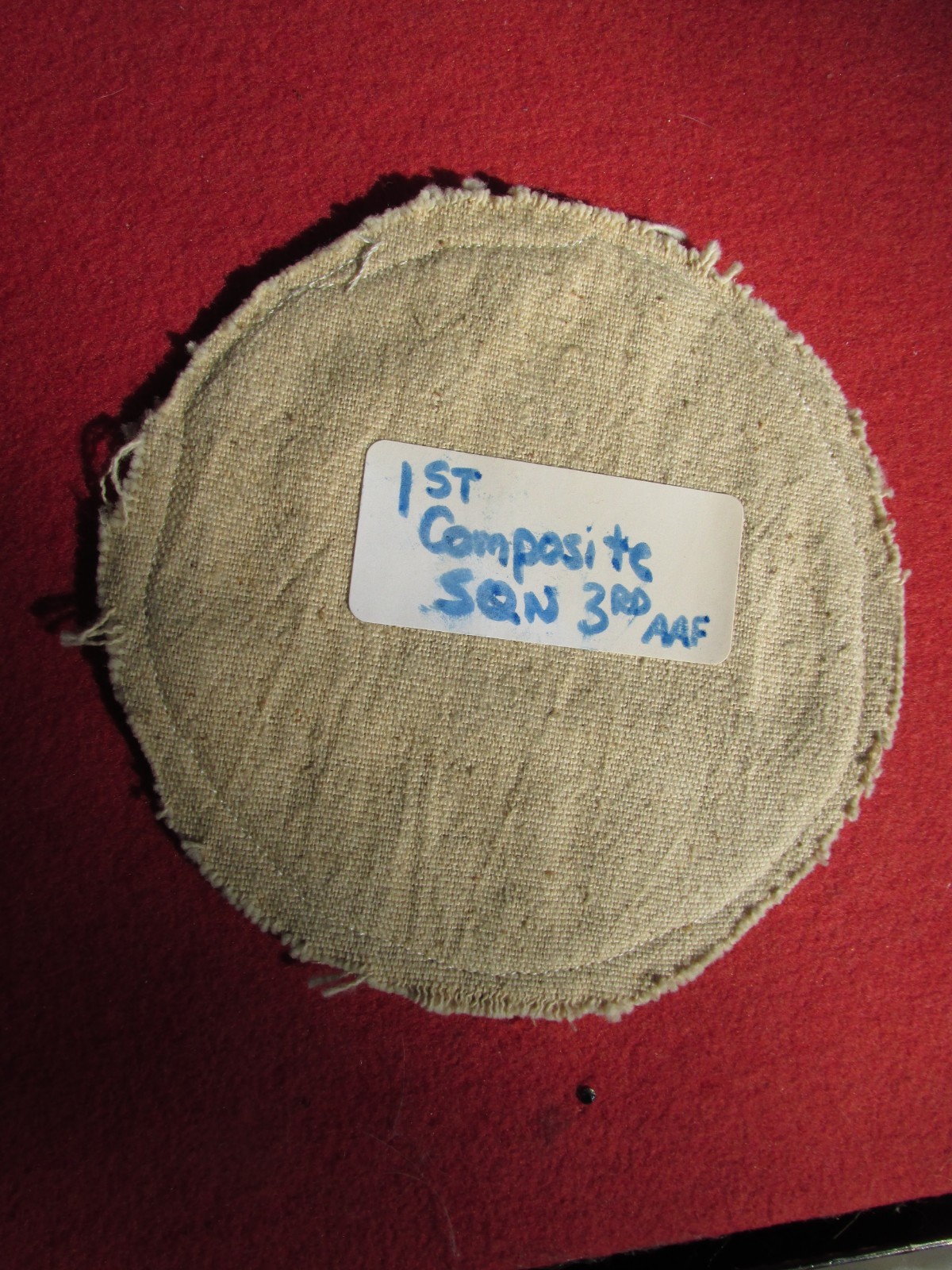 First 1st Composite Squadron Patch 5 inch wool no glow 3rd AAF