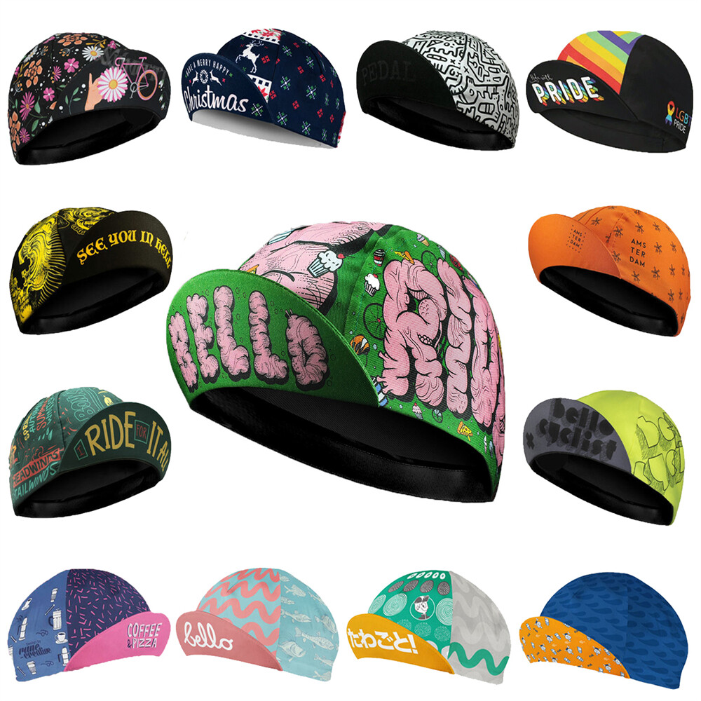 New Cycling Caps Men &Women Bike Cap Skiing Raceing Sports Hats Cool Style 2024