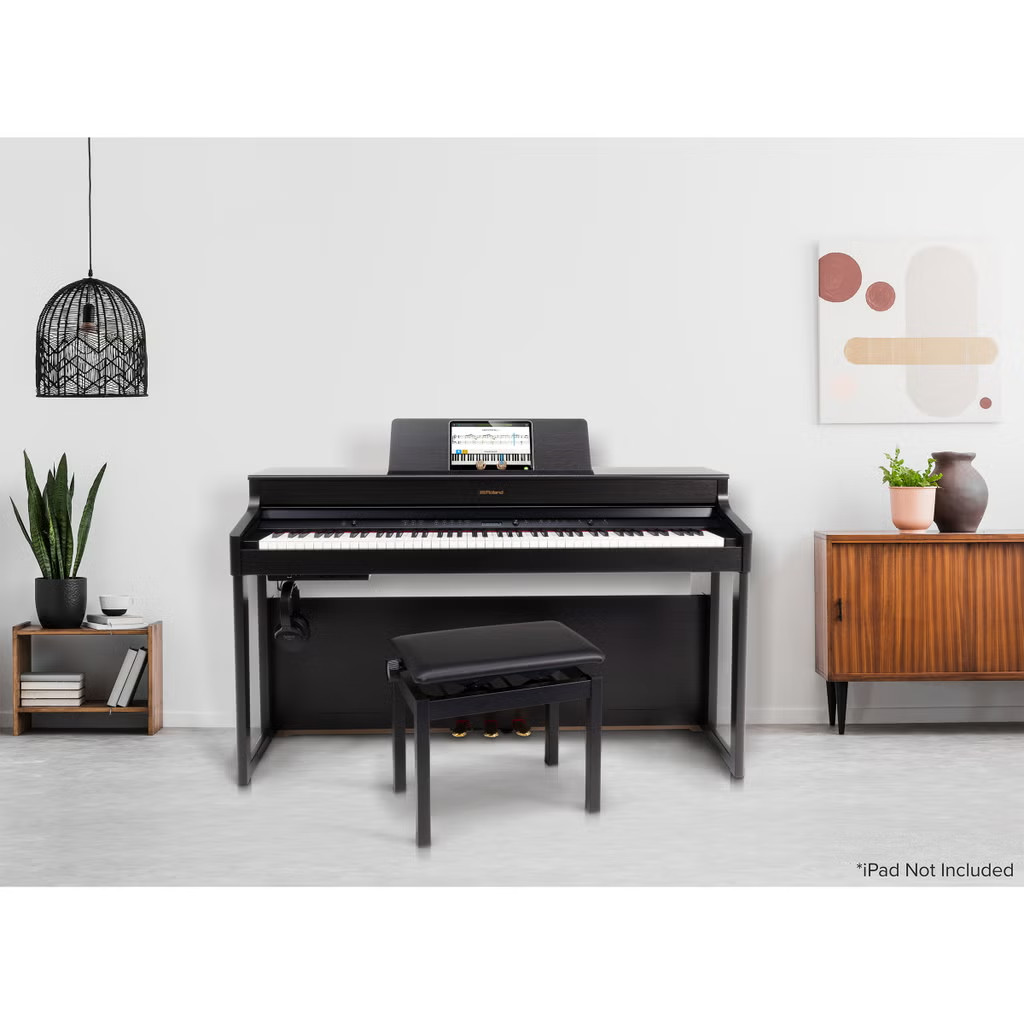 BRAND NEW Roland RCP-800 Digital Piano Bundle – 88-Key Weighted Keys, Bluetooth,