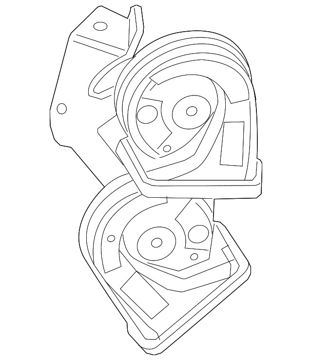Genuine Ford Horn CM5Z-13832-A