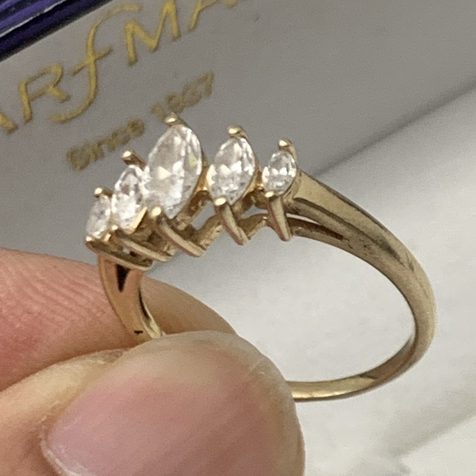 Woman's 14k Yellow Gold Engagement Ring