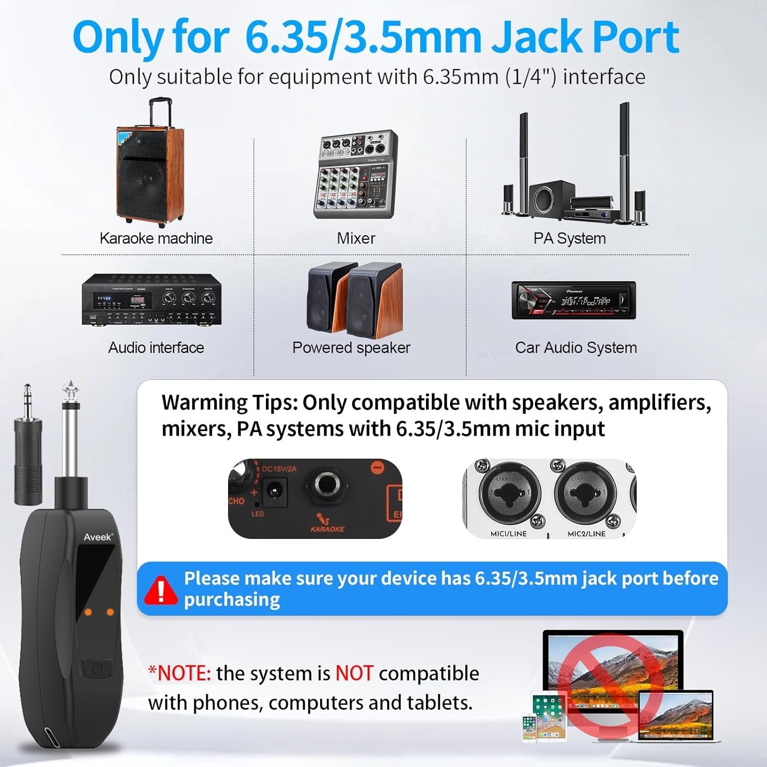 Professional Wireless Karaoke Microphone Set
