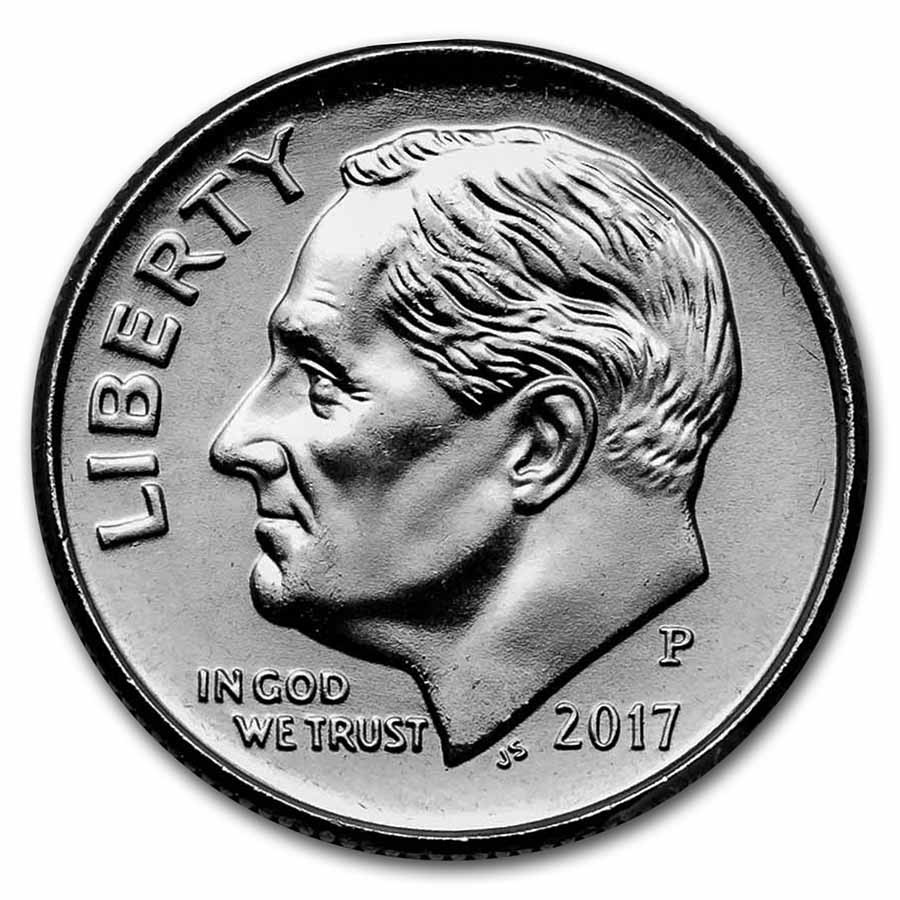 2017-P Roosevelt Dime BU
