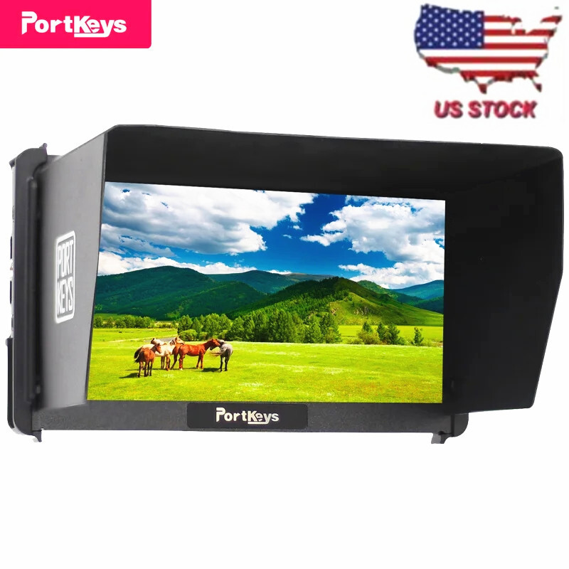 US Portkeys HD7H 7" HDMI 1000Nits On-Camera Field Video Monitor High-Brightness